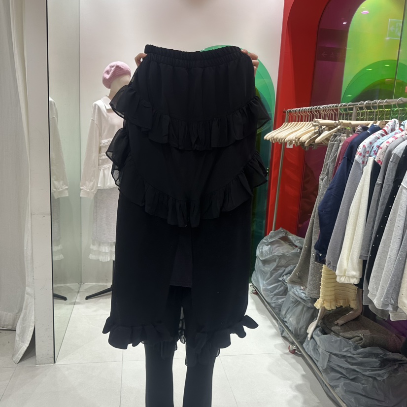 MINI UNNI韓國直郵㊣女裝新品休閑熱賣推薦26春夏裙褲假兩件MINI UNNI裙褲