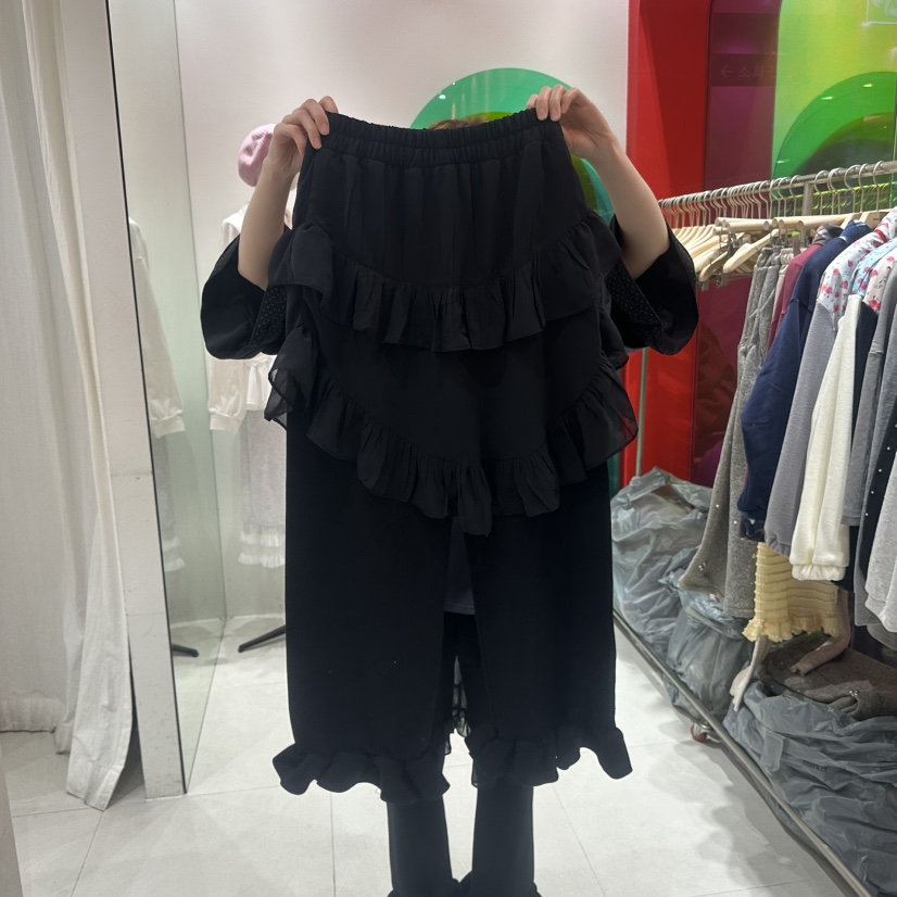 MINI UNNI韓國直郵㊣女裝新品休閑熱賣推薦26春夏裙褲假兩件MINI UNNI裙褲圖色2