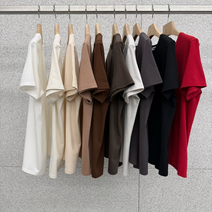 AT THE BAGEL韓國直郵㊣女士新品時尚熱賣職業推薦T恤春款AT THE BAGELT恤