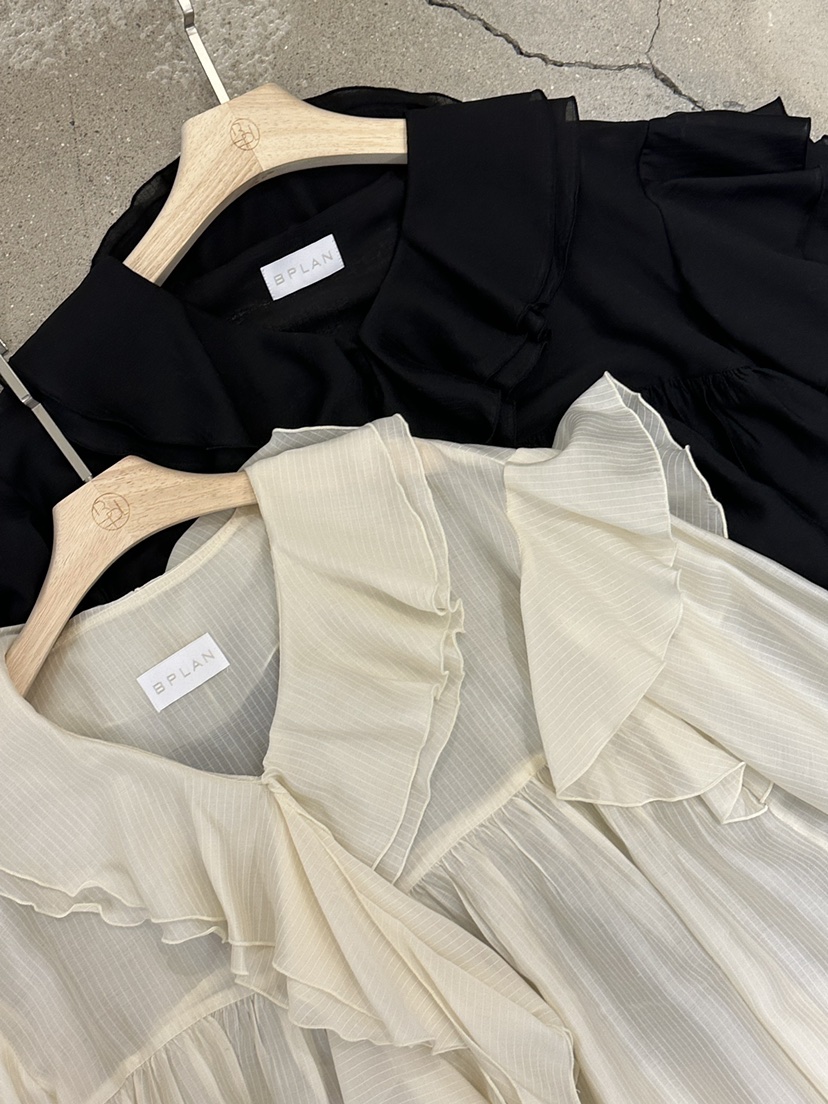 BPLAN㊣東大門實拍女裝新品休閑熱賣人氣26春夏襯衫蕾絲衫春款BPLAN襯衫/蕾絲衫