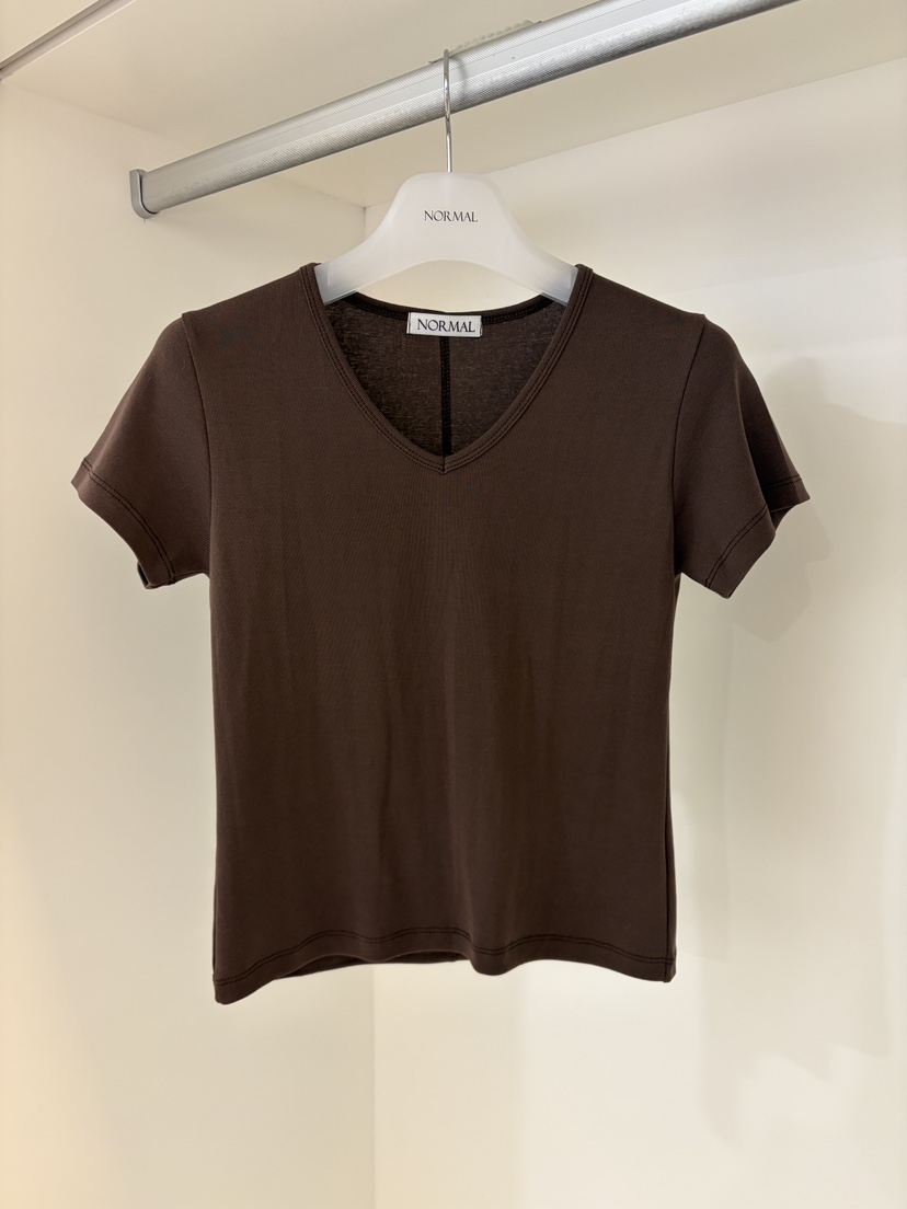 NORMAL㊣東大門代購女士新款26春夏職業休閑真品人氣推薦T恤NORMALT恤圖色3