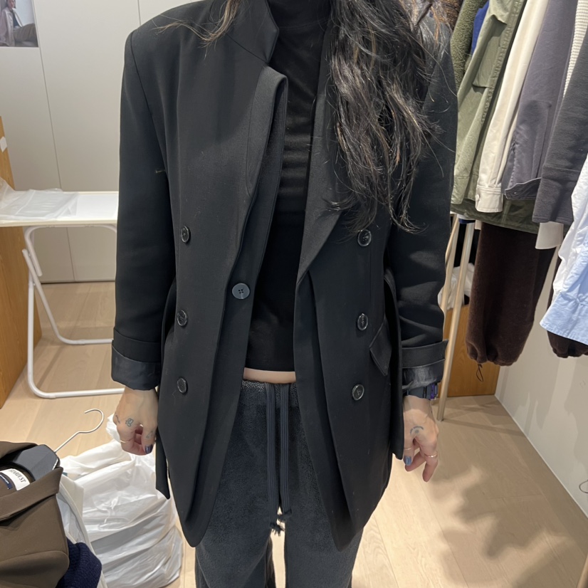 THE STARDUST東大門直郵㊣女士新品真品人氣夾克含腰帶系帶THE STARDUST夾克圖色2