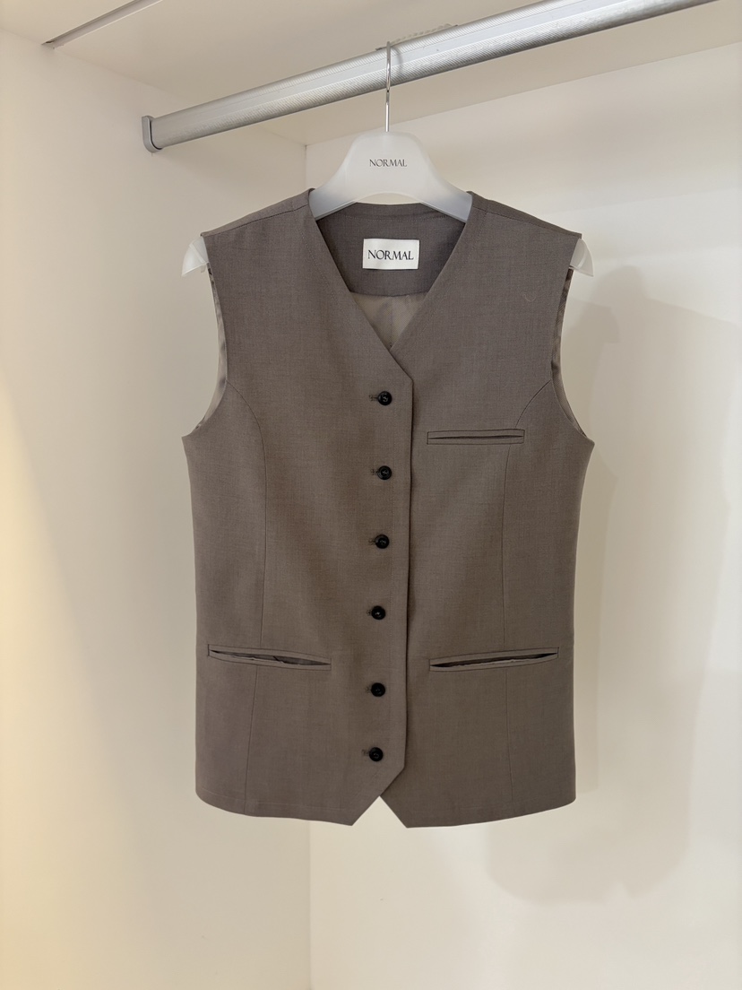 NORMAL東大門直郵㊣女裝新品休閑推薦真品職業人氣熱賣馬甲NORMAL馬甲圖色1