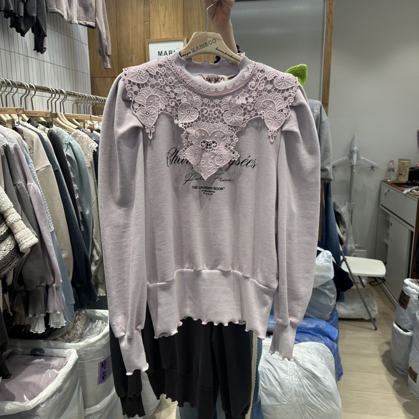 MARI CO韓國代購㊣女士新品休閑熱賣推薦真品26春夏衛衣春款MARI CO衛衣圖色2