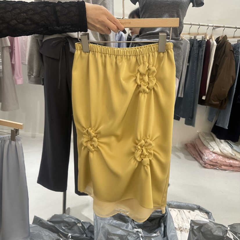 BAGUETTE-P㊣東大門代購女士新款熱賣真品半身裙中短裙春款BAGUETTE-P半身裙/中短裙圖色2