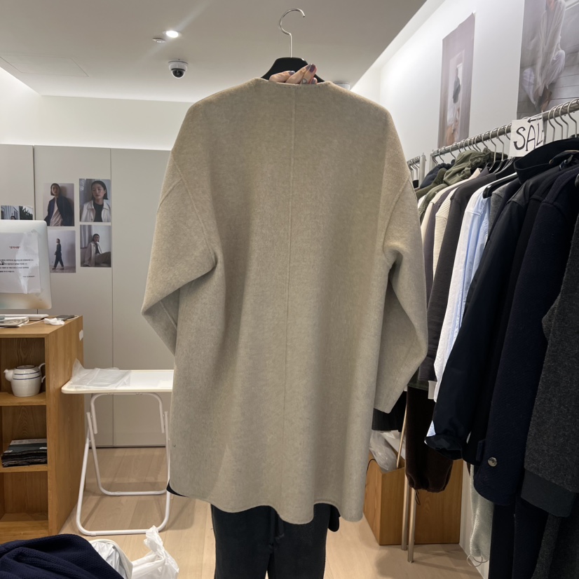 THE STARDUST韓國直郵㊣女裝新款真品26春夏熱賣中長款大衣THE STARDUST中長款大衣