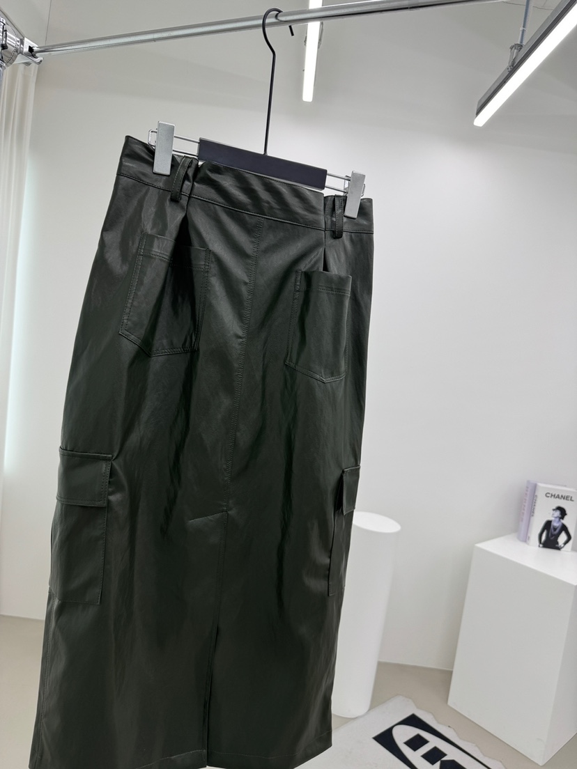 RED-A東大門直郵㊣女裝新款職業熱賣26春夏推薦時尚長裙皮革RED-A長裙