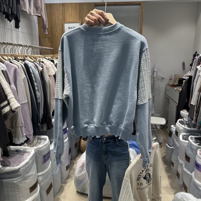 MARI CO韓國代購㊣女裝新品26春夏熱賣職業人氣休閑衛衣春款MARI CO衛衣