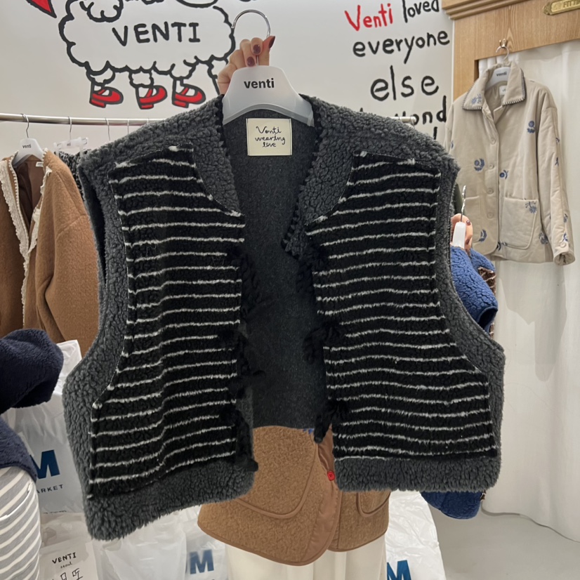 VENTI東大門直郵㊣女士新品時尚職業熱賣人氣休閑26春夏馬甲VENTI馬甲圖色3