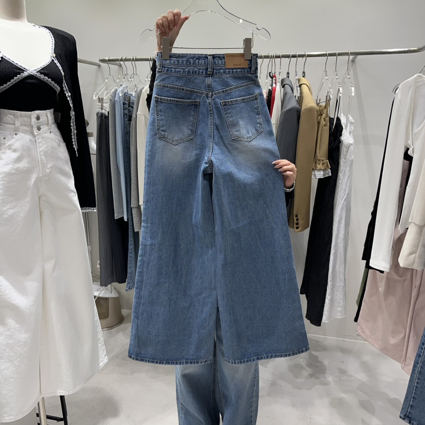 BAIE.38㊣東大門實拍女裝新品休閑真品26春夏熱賣牛仔褲春款BAIE.38牛仔褲