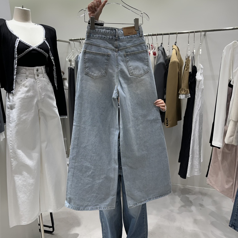 BAIE.38㊣東大門實拍女裝新品休閑真品26春夏熱賣牛仔褲春款BAIE.38牛仔褲