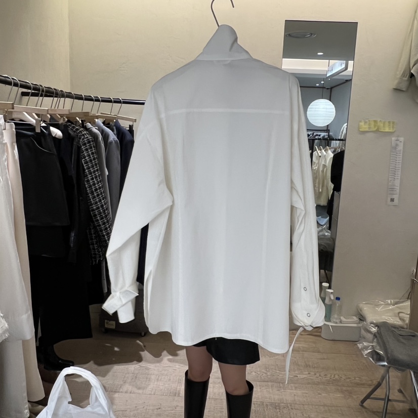 W AND J㊣東大門實拍女裝新品人氣時尚職業熱賣襯衫蕾絲衫W AND J襯衫/蕾絲衫