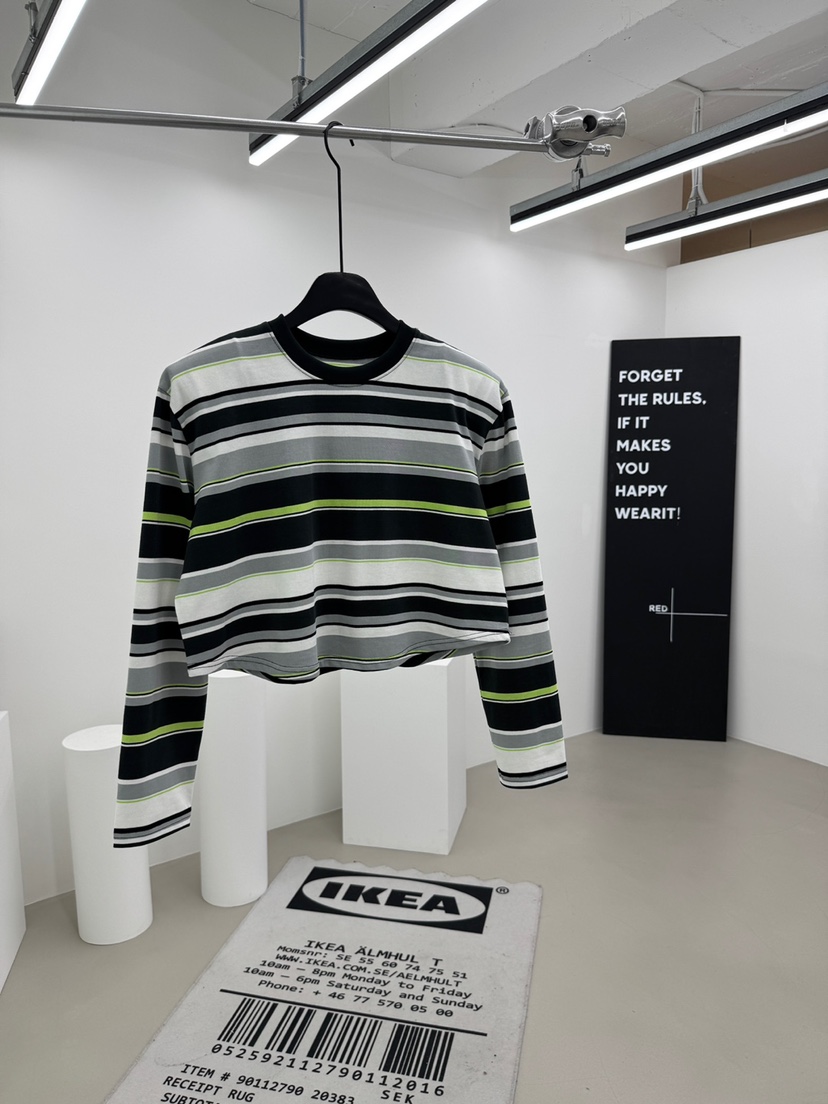 RED-A東大門直郵㊣女裝新款26春夏職業推薦休閑真品長袖T恤RED-A長袖T恤圖色3