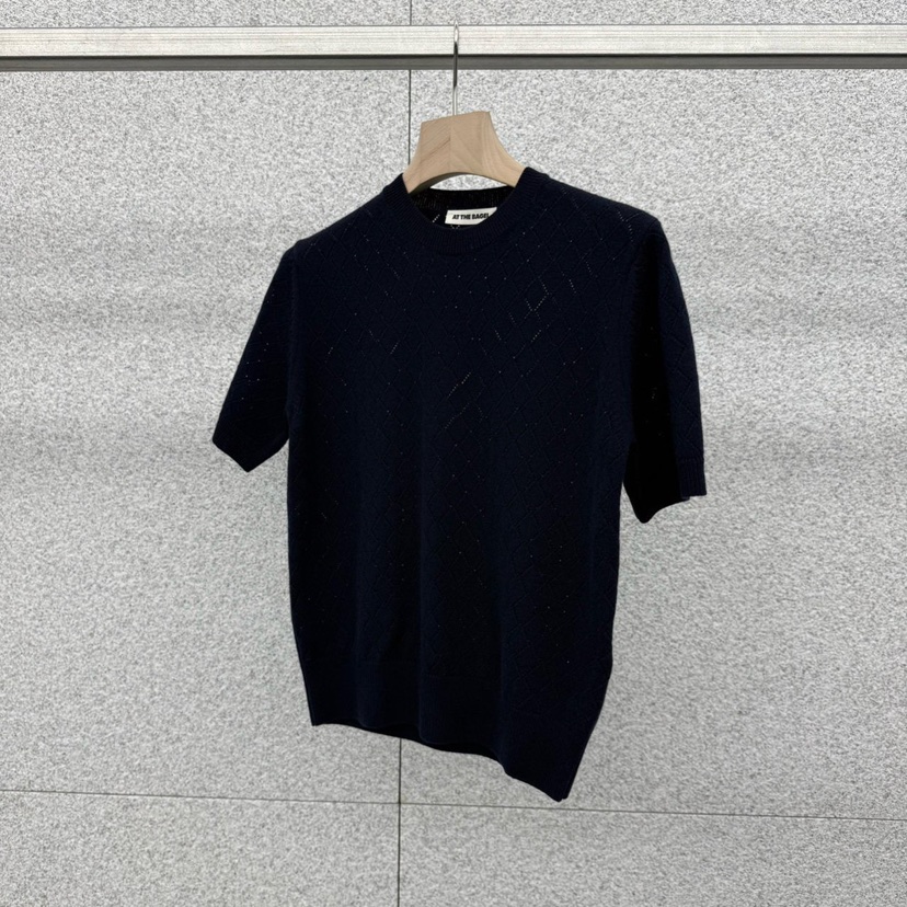 AT THE BAGEL㊣東大門代購女裝新款真品26春夏針織衫春款AT THE BAGEL針織衫圖色2