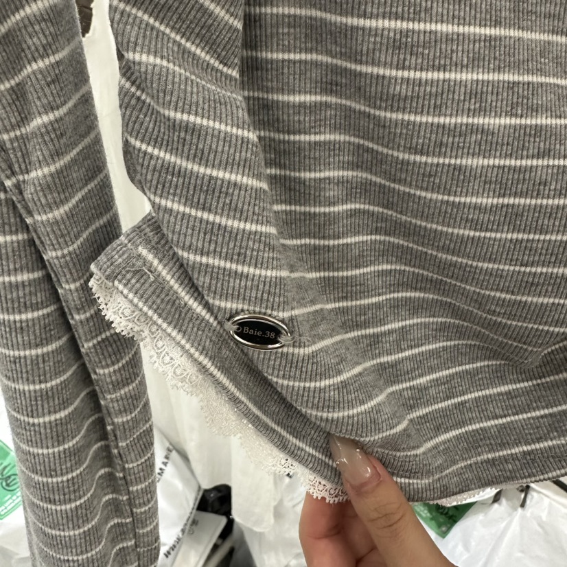 BAIE.38㊣東大門代購女士新款熱賣推薦26春夏職業長袖T恤春款BAIE.38長袖T恤