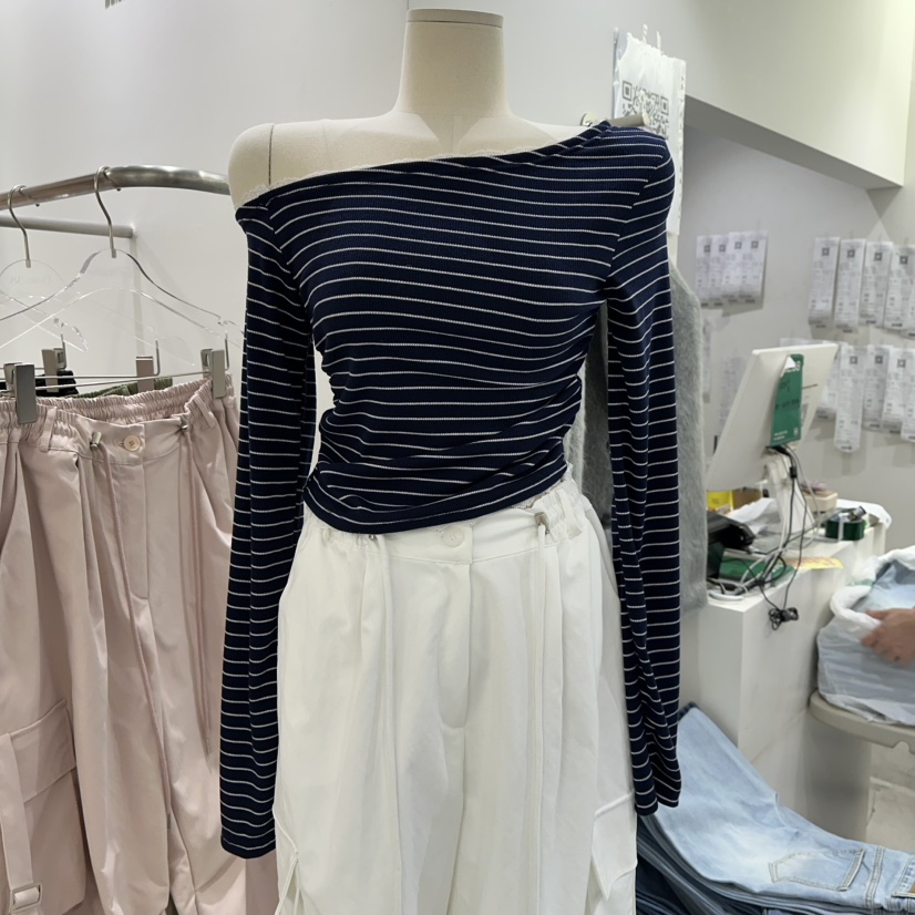 BAIE.38㊣東大門代購女士新款熱賣推薦26春夏職業長袖T恤春款BAIE.38長袖T恤圖色4