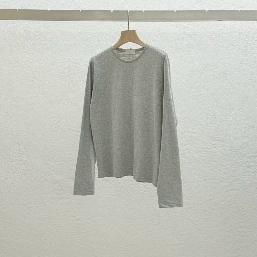 STATEMENT韓國直郵㊣女裝新款人氣職業26春夏時尚長袖T恤春款STATEMENT長袖T恤圖色1