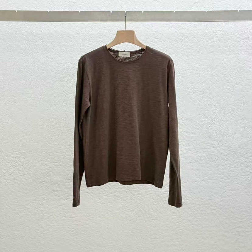 STATEMENT韓國直郵㊣女裝新款人氣職業26春夏時尚長袖T恤春款STATEMENT長袖T恤圖色4