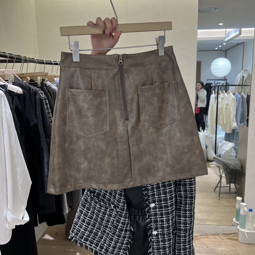 W AND J㊣東大門代購女裝新款真品推薦時尚人氣26春夏短裙春款W AND J短裙