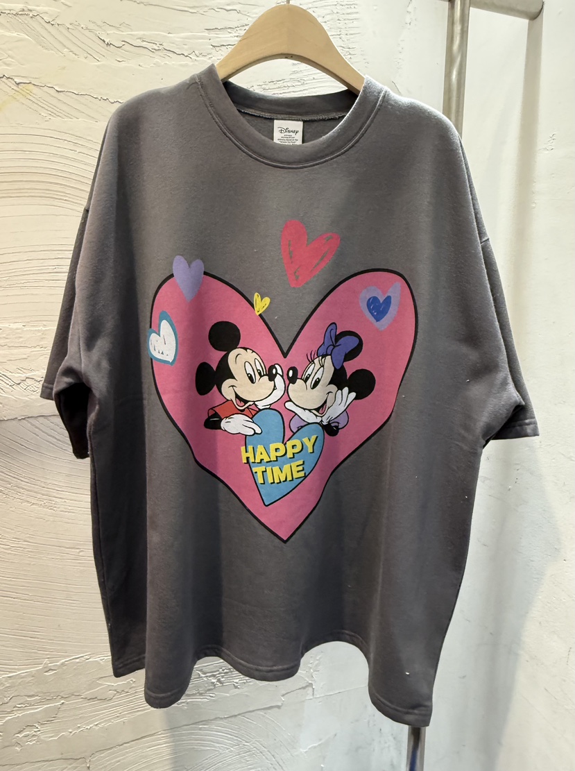 DE LINE韓國直郵㊣女士新款推薦人氣時尚休閑職業真品26春夏T恤DE LINET恤圖色2