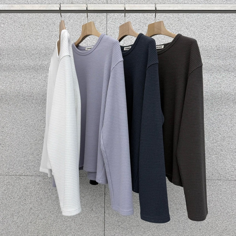 AT THE BAGEL㊣東大門代購女士新款真品休閑時尚長袖T恤春款AT THE BAGEL長袖T恤