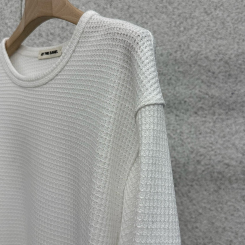 AT THE BAGEL㊣東大門代購女士新款真品休閑時尚長袖T恤春款AT THE BAGEL長袖T恤