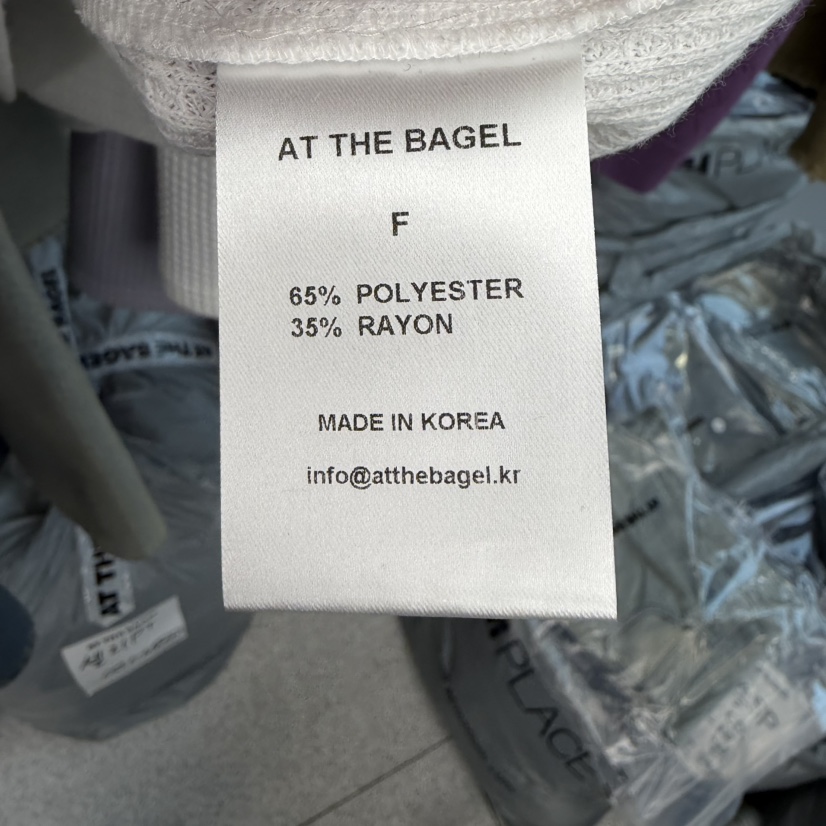 AT THE BAGEL㊣東大門代購女士新款真品休閑時尚長袖T恤春款AT THE BAGEL長袖T恤