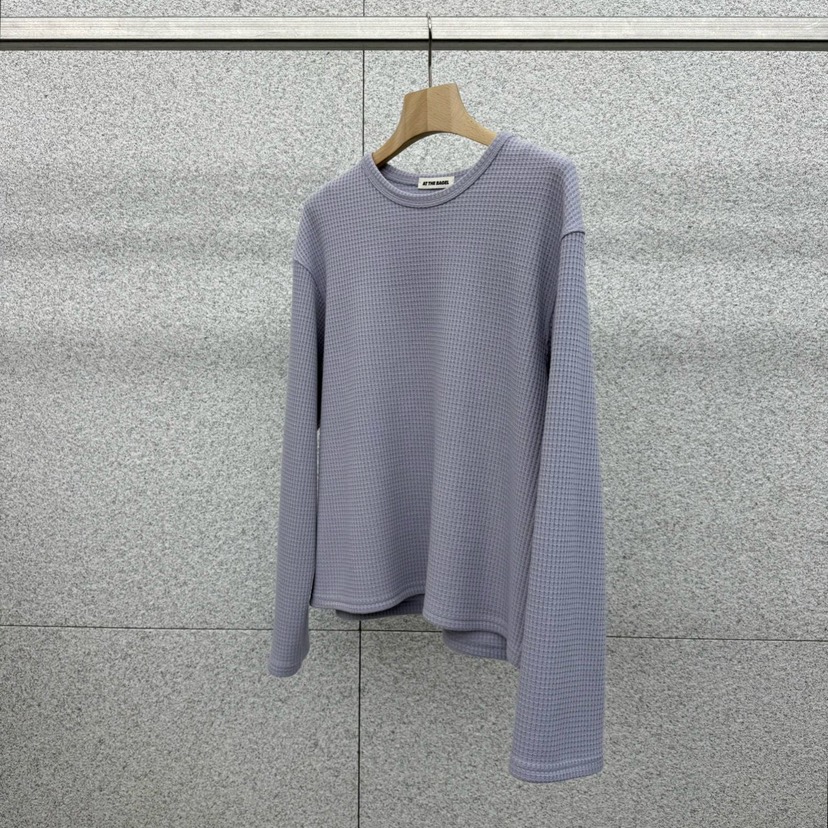 AT THE BAGEL㊣東大門代購女士新款真品休閑時尚長袖T恤春款AT THE BAGEL長袖T恤圖色3