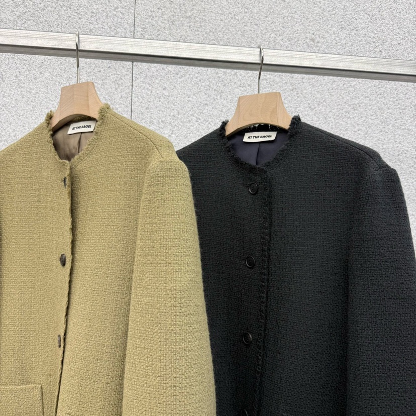 AT THE BAGEL東大門直郵㊣女裝新款推薦26春夏職業夾克春款AT THE BAGEL夾克