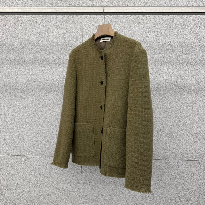 AT THE BAGEL東大門直郵㊣女裝新款推薦26春夏職業夾克春款AT THE BAGEL夾克圖色1