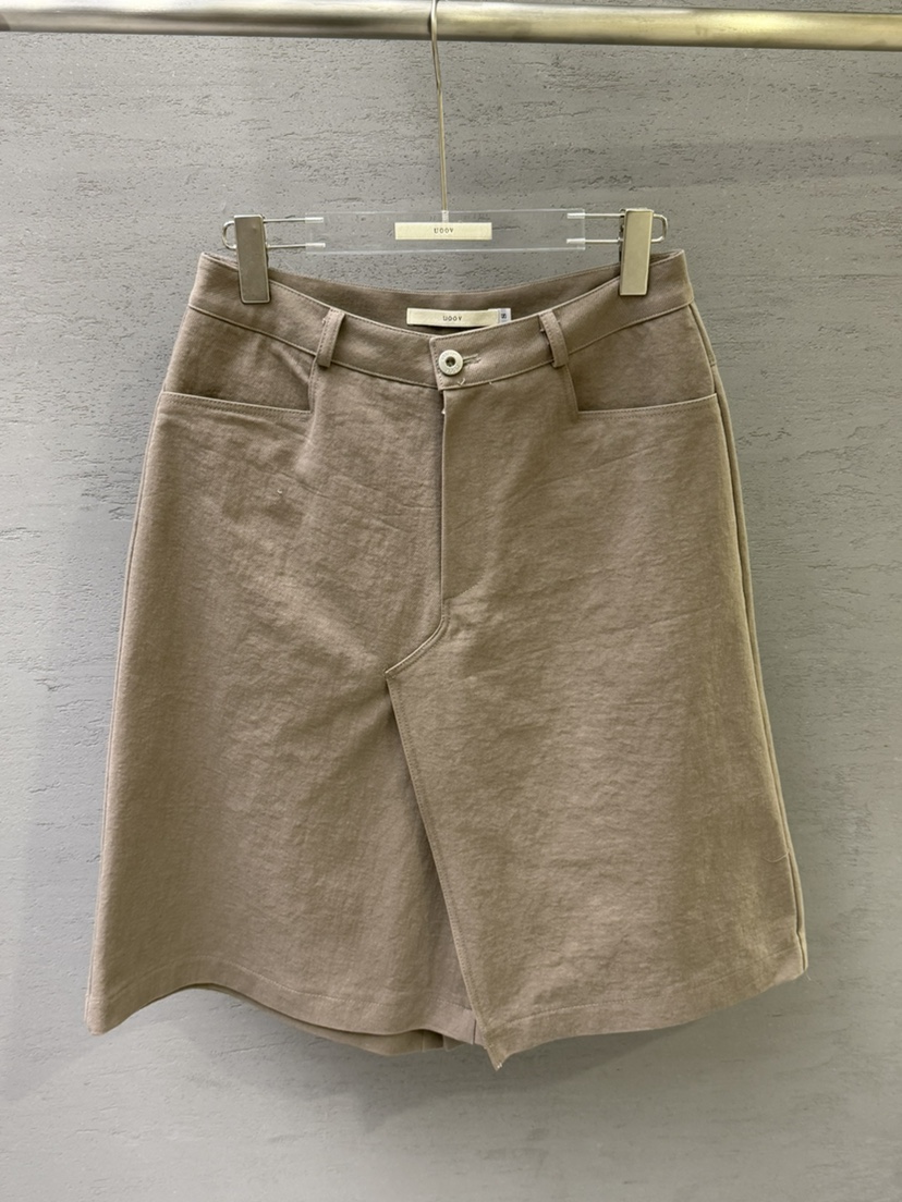 UOOV㊣東大門實拍女士新款熱賣休閑時尚26春夏裙褲春款雙層UOOV裙褲圖色2