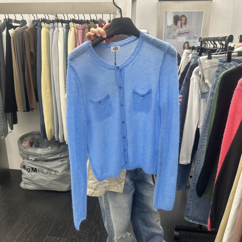 KARE/WEREPIECE韓國直郵㊣女裝新款休閑推薦針織衫馬海毛春款KARE/WEREPIECE針織衫圖色2