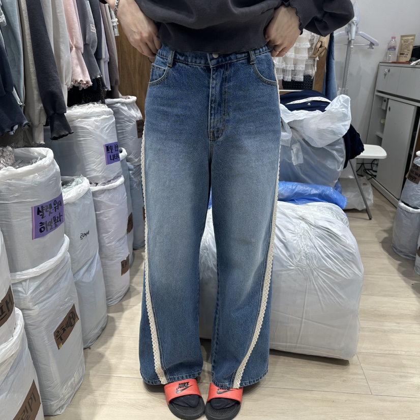 MARI CO㊣東大門實拍女士新款人氣職業真品休閑牛仔褲春款MARI CO牛仔褲圖色1