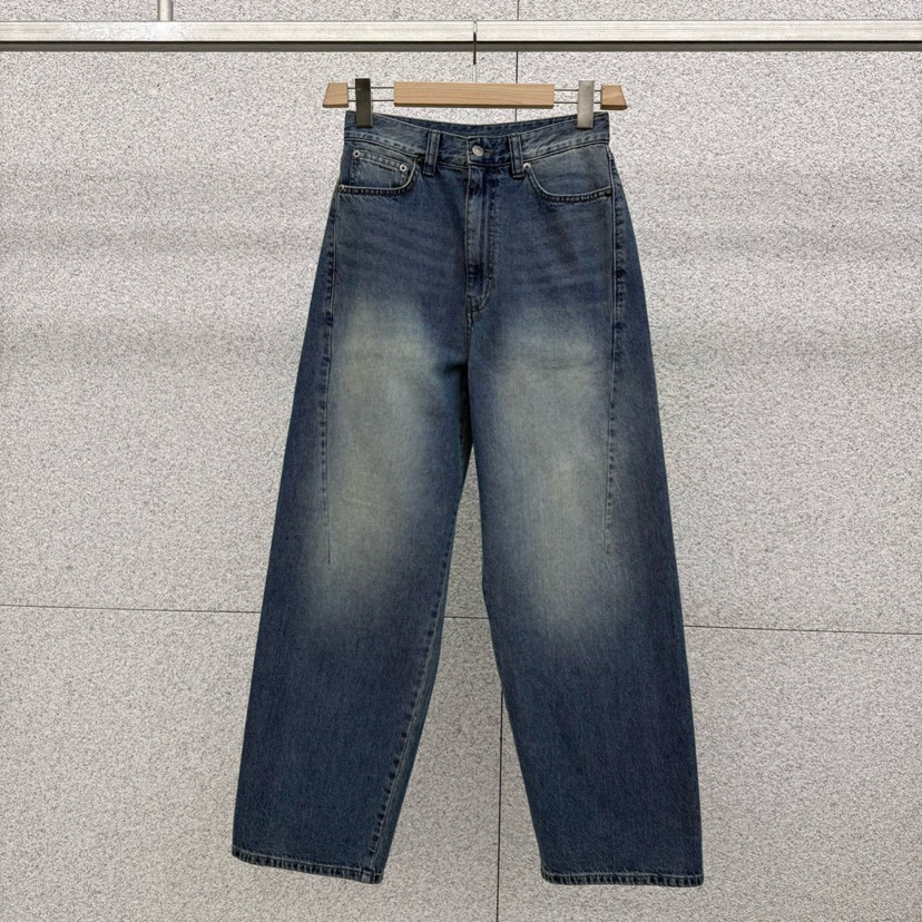 AT THE BAGEL韓國直郵㊣女裝新品推薦熱賣時尚牛仔褲春款AT THE BAGEL牛仔褲