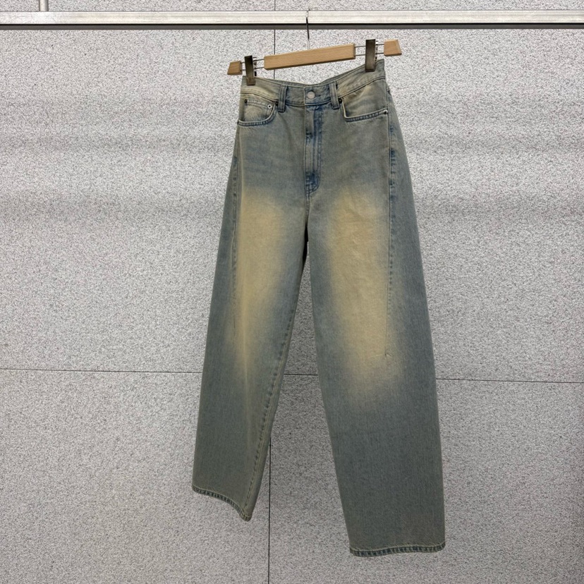 AT THE BAGEL韓國直郵㊣女裝新品推薦熱賣時尚牛仔褲春款AT THE BAGEL牛仔褲圖色2