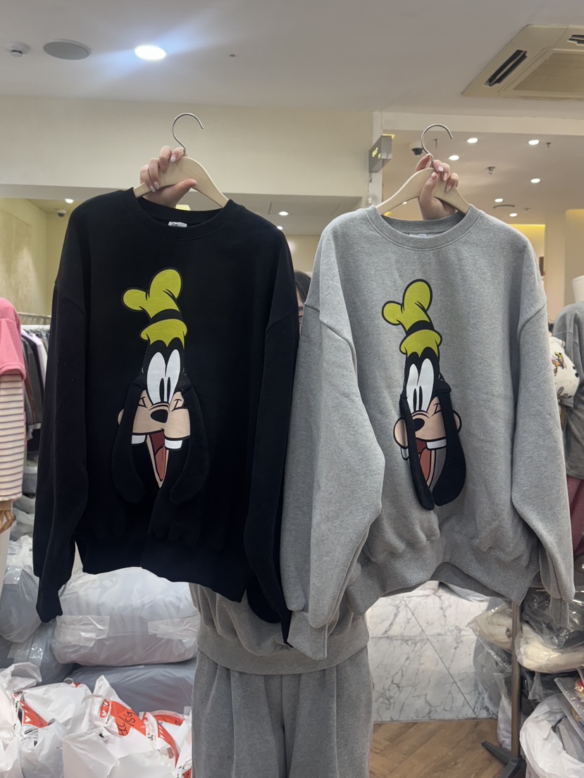 DE LINE㊣東大門代購女士新款時尚真品休閑推薦人氣職業衛衣DE LINE衛衣