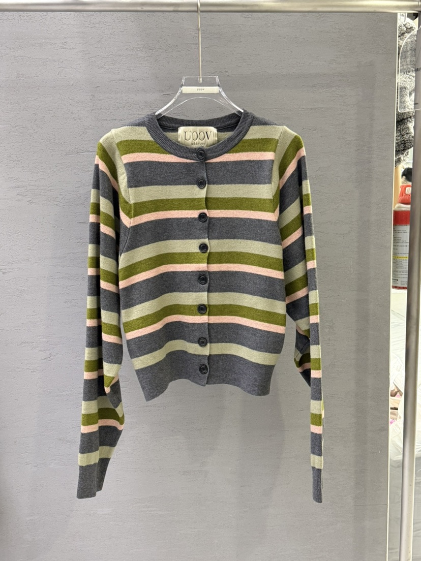UOOV㊣東大門代購女裝新款時尚熱賣真品人氣推薦針織衫春款UOOV針織衫圖色1