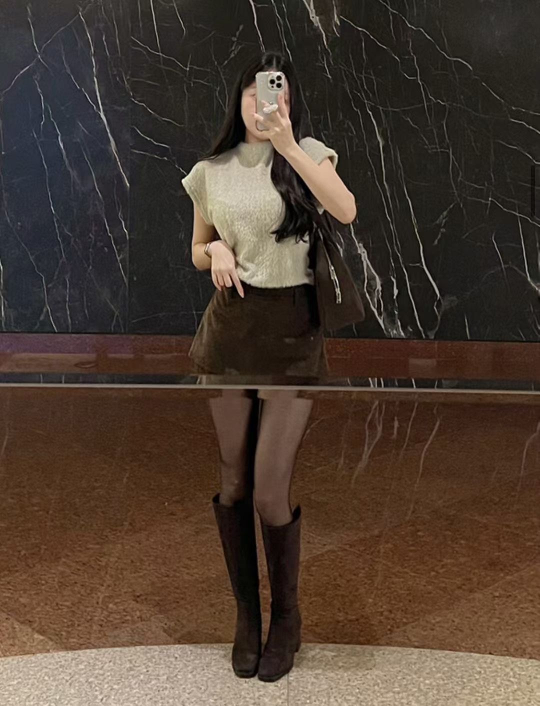 MARE MOHE東大門代購女士新款推薦25秋冬人氣針織衫兔子MARE MOHE針織衫