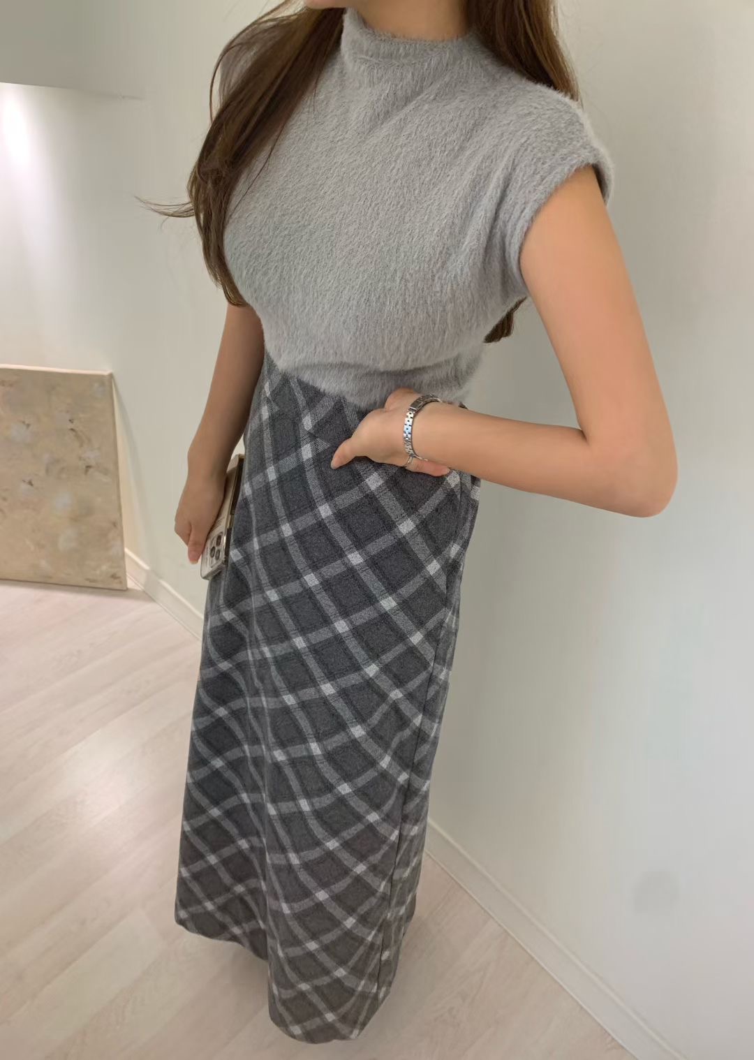 MARE MOHE東大門代購女士新款推薦25秋冬人氣針織衫兔子MARE MOHE針織衫圖色2