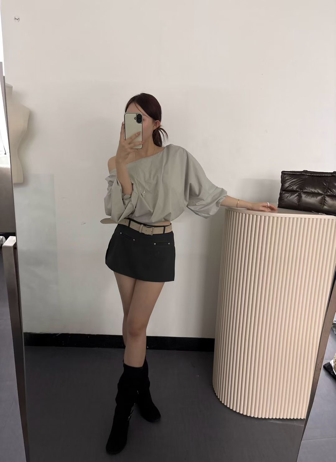 MARE MOHE韓國直郵女士新品25秋冬人氣職業推薦襯衫蕾絲衫MARE MOHE襯衫/蕾絲衫