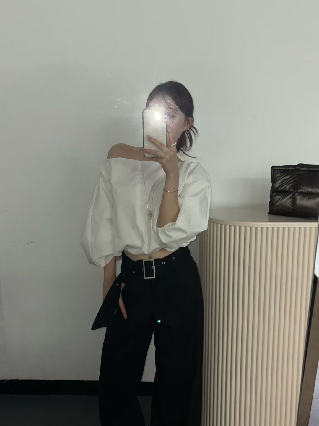 MARE MOHE韓國直郵女士新品25秋冬人氣職業推薦襯衫蕾絲衫MARE MOHE襯衫/蕾絲衫圖色3