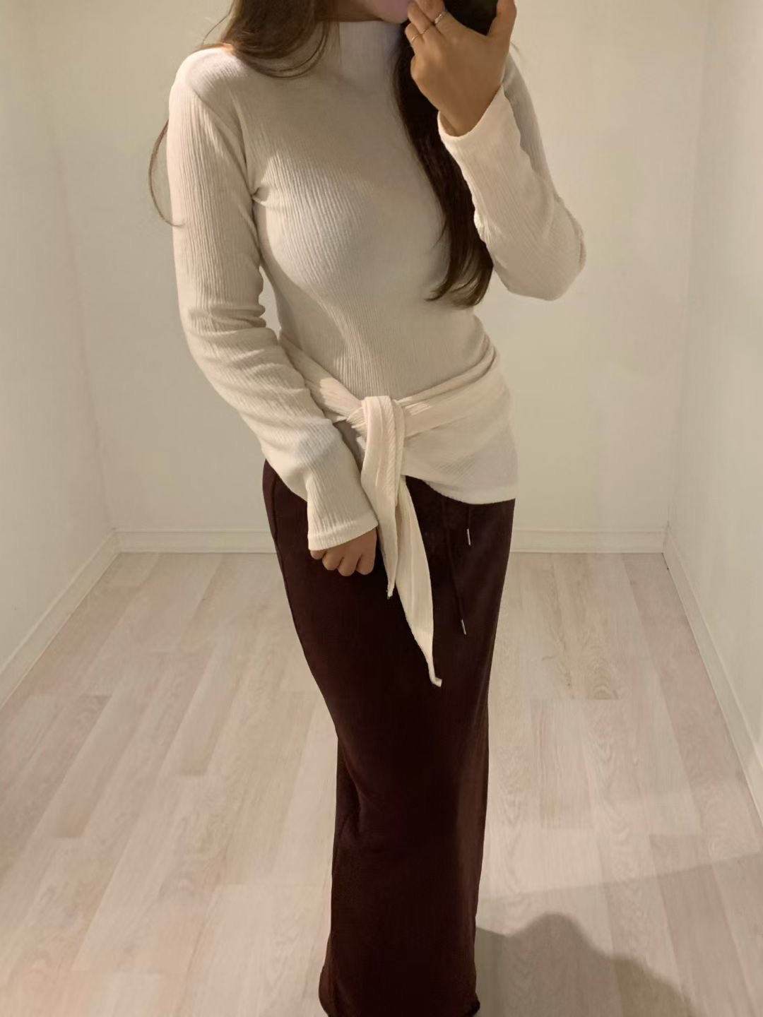 MARE MOHE東大門實拍女裝新品人氣推薦熱賣25秋冬職業長裙MARE MOHE長裙