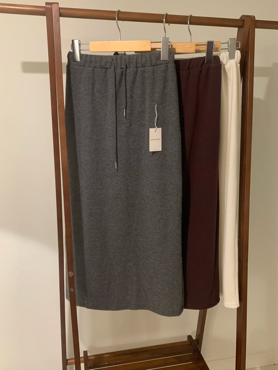 MARE MOHE東大門實拍女裝新品人氣推薦熱賣25秋冬職業長裙MARE MOHE長裙圖色2左二色