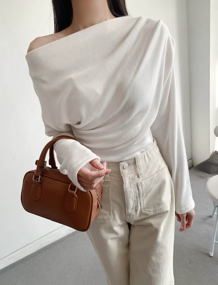 MARE MOHE東大門直郵女士新品時尚熱賣職業人氣25秋冬長袖T恤MARE MOHE長袖T恤圖色3