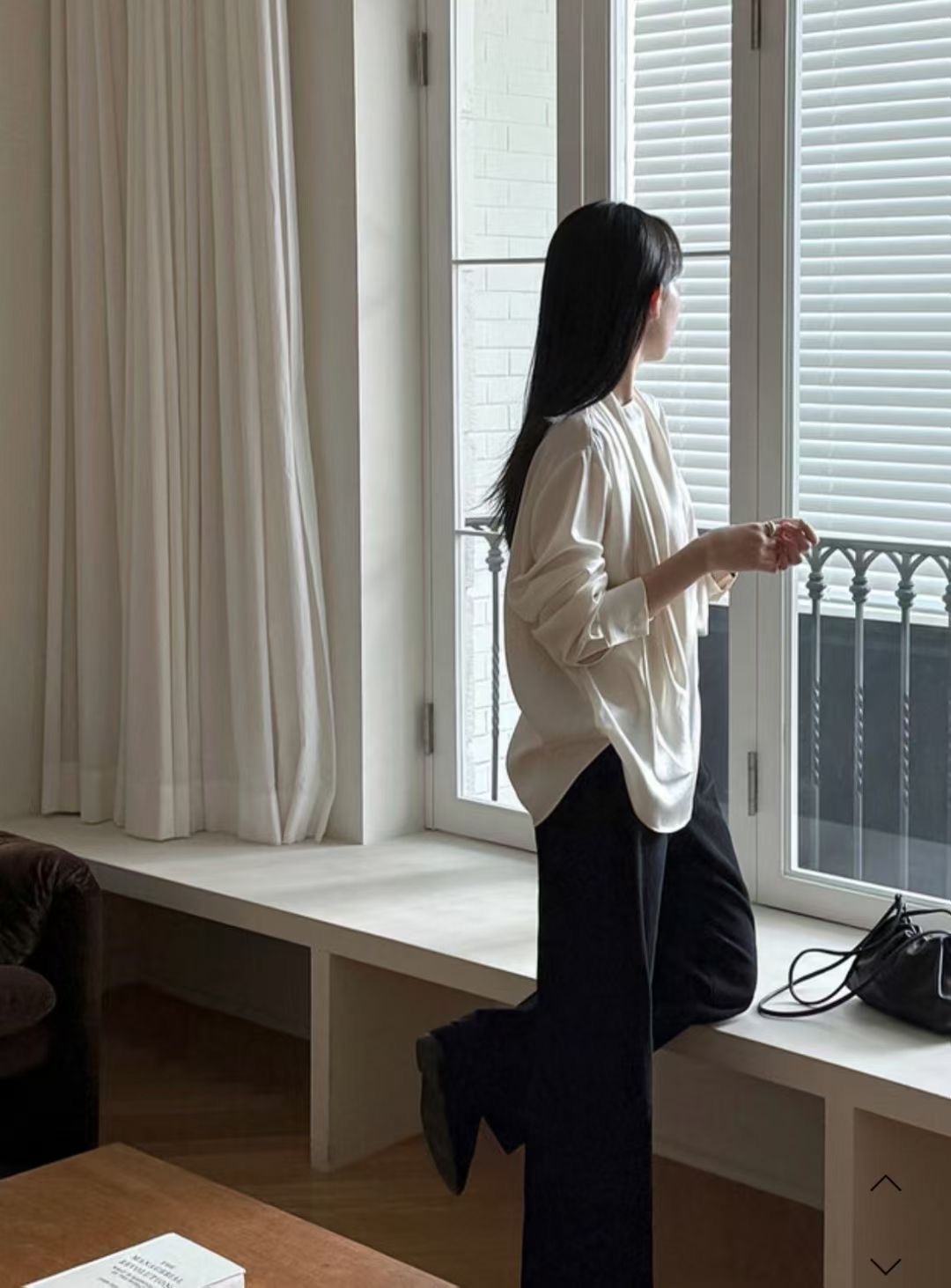 MARE MOHE韓國直郵女裝新品時尚熱賣25秋冬休閑襯衫蕾絲衫MARE MOHE襯衫/蕾絲衫