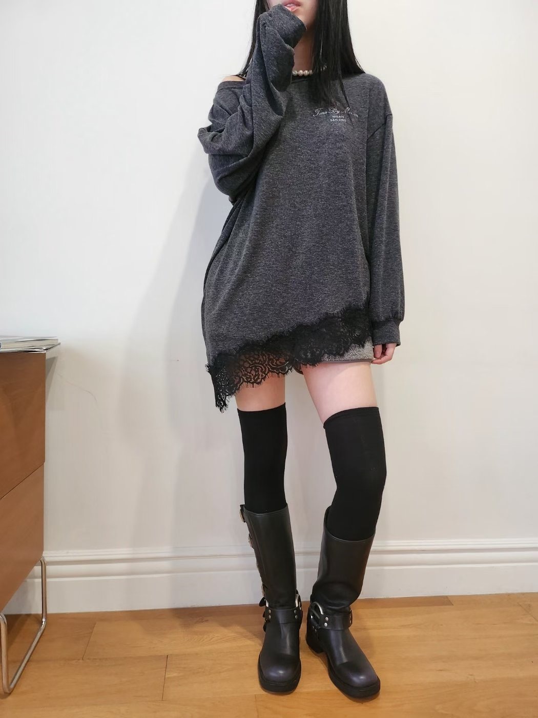 LAYERING韓國直郵女裝新款25秋冬休閑人氣推薦時尚長袖T恤LAYERING長袖T恤