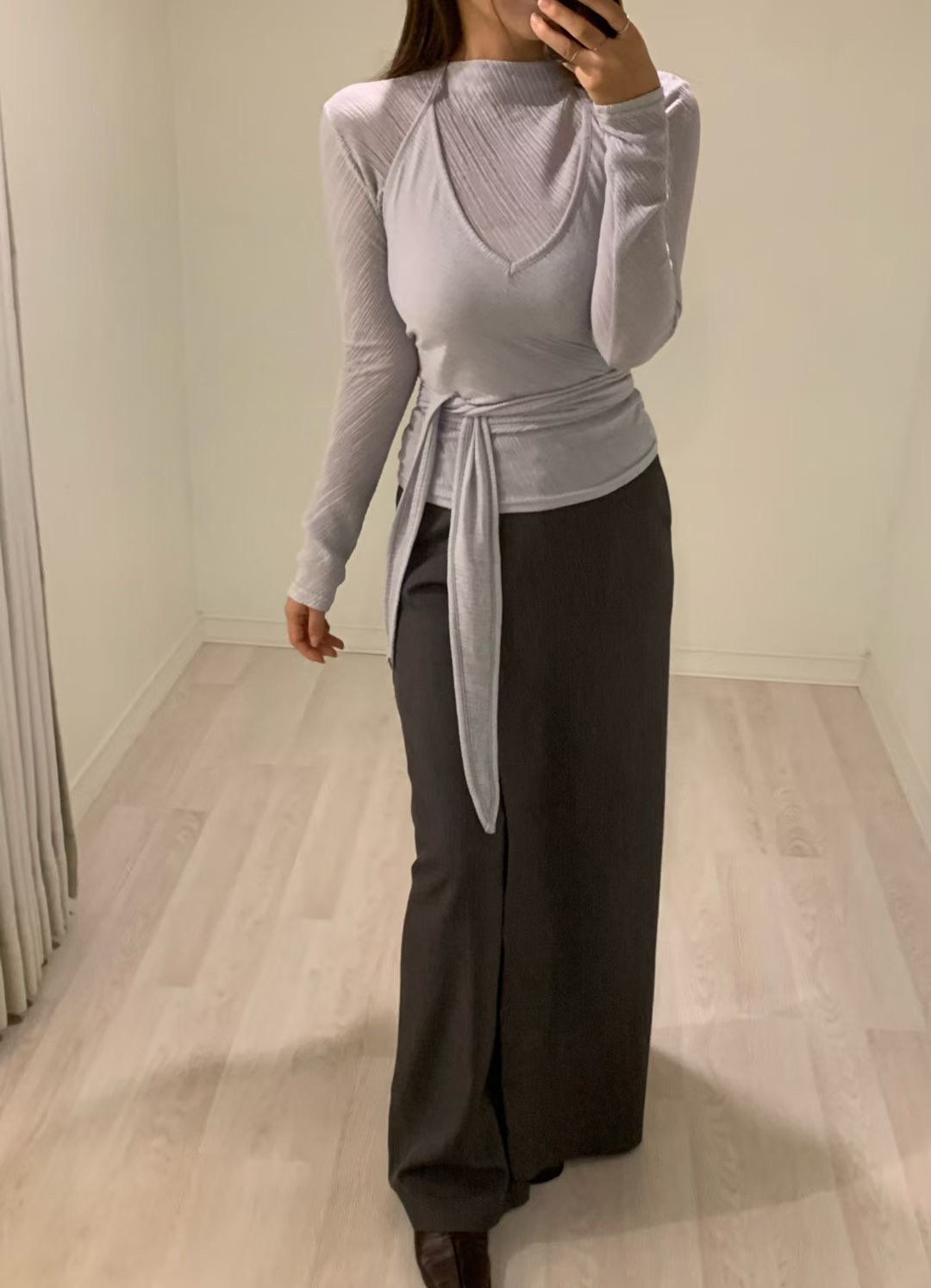 MARE MOHE東大門實拍女士新款熱賣休閑人氣套裝套裝褶皺MARE MOHE套裝