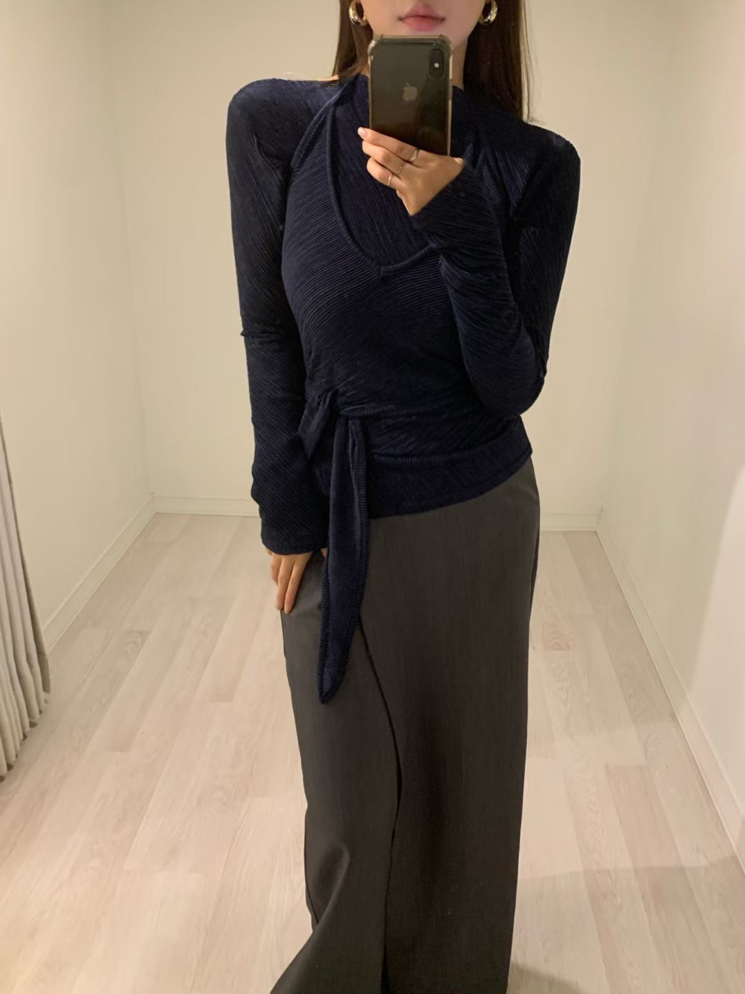 MARE MOHE東大門實拍女士新款熱賣休閑人氣套裝套裝褶皺MARE MOHE套裝圖色4