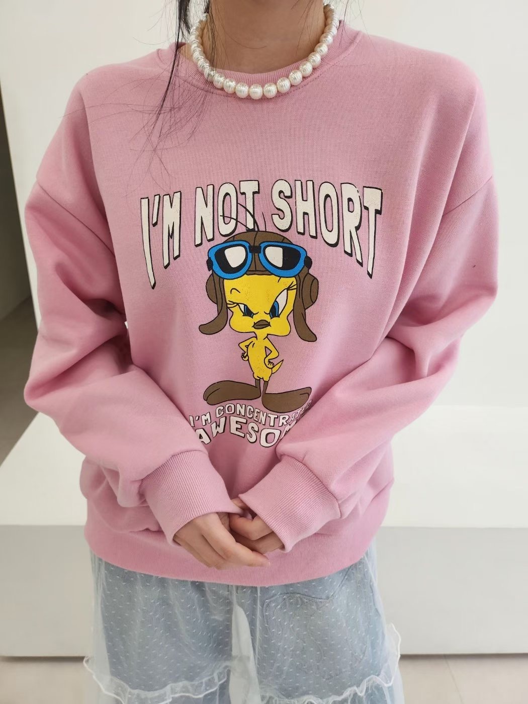 LAYERING東大門代購女士新品人氣25秋冬推薦熱賣衛衣加絨LAYERING衛衣圖色2