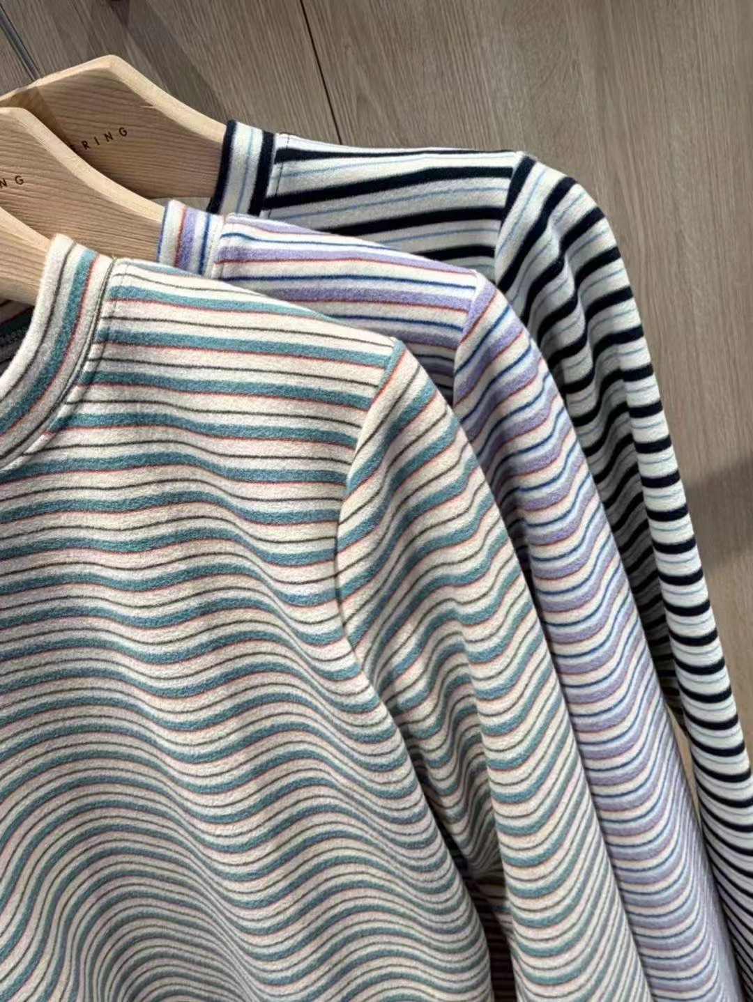 ARLOW東大門代購女裝新款推薦職業休閑25秋冬長袖T恤羊毛保暖ARLOW長袖T恤